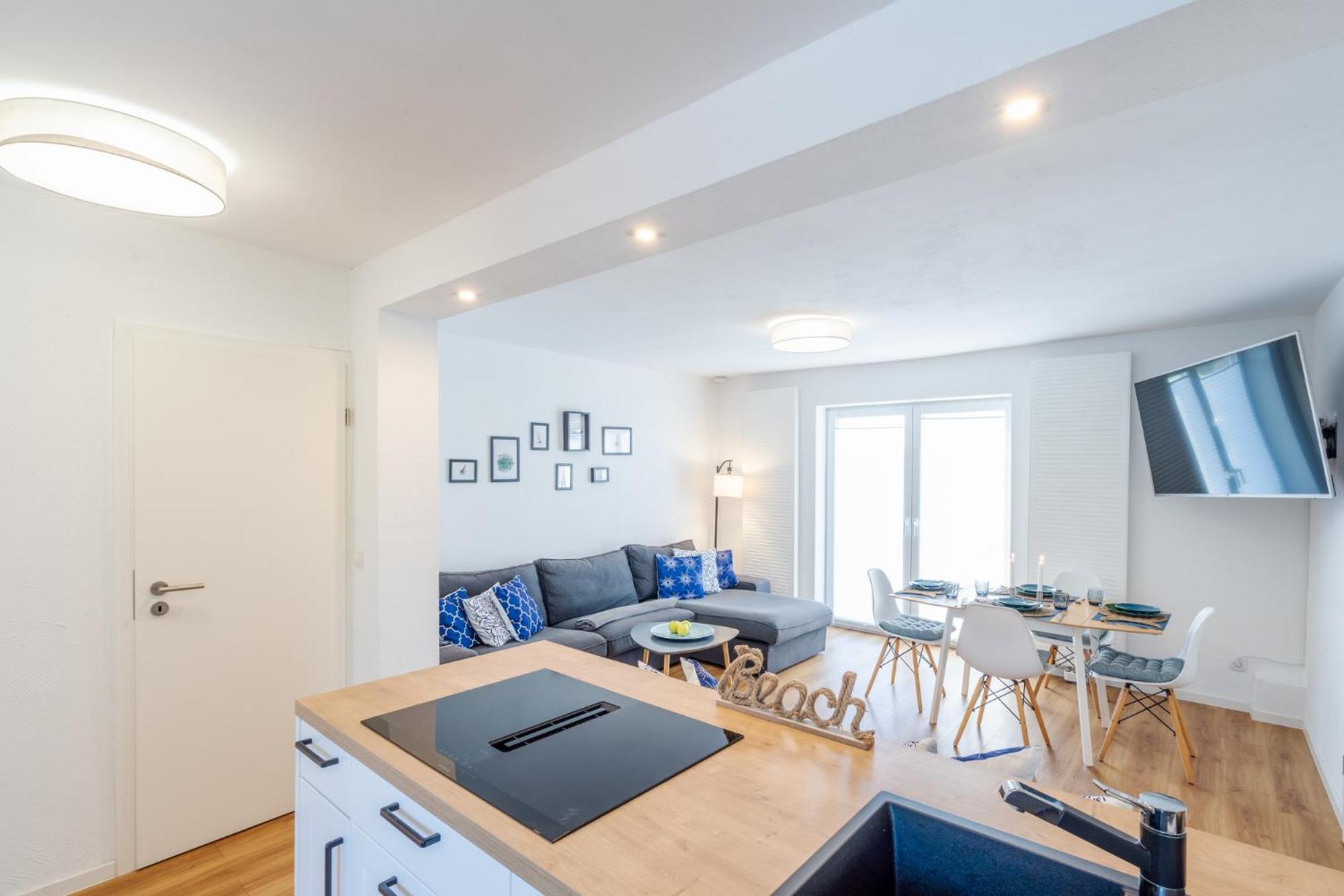 Strand Familien Doppelhaushaelfte ,,Marsi" #Familien-Urlaub Rappin 외부 사진